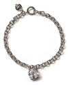 Juicy Couture's dainty silver charm bracelet is a piece you'll cherish for years to come.