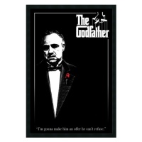 Godfather - Red Rose Framed Print Art - 37.66 x 25.66 Godfather - Red Rose Framed Print Art - 37.66 x 25.66