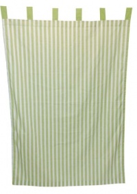 Tadpoles Stripe Curtain Panels, Set of 2, Green Tadpoles Stripe Curtain Panels, Set of 2, Green