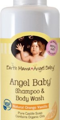 Earth Mama Angel Baby Organic Angel Baby Shampoo & Body Wash, Refill Size, 34-Ounce Bottle Earth Mama Angel Baby Organic Angel Baby Shampoo & Body Wash, Refill Size, 34-Ounce Bottle