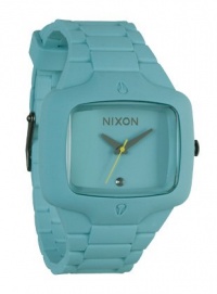 Nixon Men's NXA139272 Rubber Player Blue Dial Watch Nixon Men's NXA139272 Rubber Player Blue Dial Watch