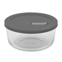 Pyrex No Leak Lids 7 Cup Round Baking Dish with Plastic Lid Pyrex No Leak Lids 7 Cup Round Baking Dish with Plastic Lid