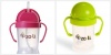 ZoLi BOT 2 Pack Sippy Cup (Green, Pink)