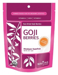 Navitas Naturals Goji Berries, 4-Ounce Navitas Naturals Goji Berries, 4-Ounce