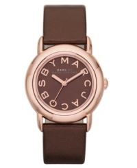 Lush and full of warm tones, this new style from Marc by Marc Jacobs boasts a logo-flaunting design. Lush and full of warm tones, this new style from Marc by Marc Jacobs boasts a logo-flaunting design.