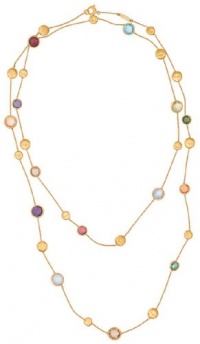 Marco Bicego Jaipur Color Necklace with Semi Precious Colored Stones Marco Bicego Jaipur Color Necklace with Semi Precious Colored Stones