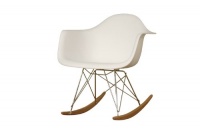 Baxton Studio Letterio White Cradle Chair Baxton Studio Letterio White Cradle Chair