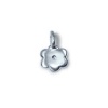 Alex Woo Mini Additions Sterling Silver Flower Charm