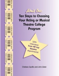 Admit One: Ten Steps to Choosing your Acting or Musical Theatre College Program Admit One: Ten Steps to Choosing your Acting or Musical Theatre College Program