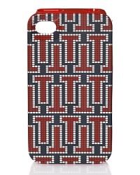 Give your classic a hit of Park Avenue approved polish with this iPhone case from Tory Burch. Give your classic a hit of Park Avenue approved polish with this iPhone case from Tory Burch.