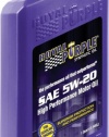 Royal Purple 12520 API-Licensed SAE 5W-20 High Performance Synthetic Motor Oil - 12 Quart