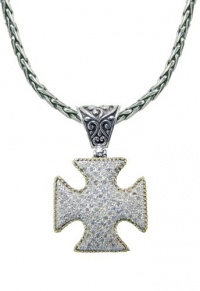 Effy Jewlery Balissima Diamond Maltese Cross Pendant, .55 TCW Effy Jewlery Balissima Diamond Maltese Cross Pendant, .55 TCW