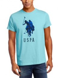 U.S. Polo Assn. Men's T-Shirt with Xl Pony Logo Screen Print U.S. Polo Assn. Men's T-Shirt with Xl Pony Logo Screen Print