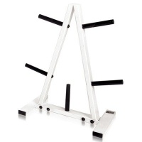 CAP Barbell Standard Plate Rack, Black and White CAP Barbell Standard Plate Rack, Black and White