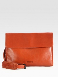 A smart, streamlined shoulder bag is incredibly versatile with interior slip pockets to organize all of your day-to-day essentials and an adjustable shoulder strap for maximum comfort.Flap closureAdjustable shoulder strapInterior slip pocketsFully linedLeather15W x 12H x 1DImported A smart, streamlined shoulder bag is incredibly versatile with interior slip pockets to organize all of your day-to-day essentials and an adjustable shoulder strap for maximum comfort.Flap closureAdjustable shoulder strapInterior slip pocketsFully linedLeather15W x 12H x 1DImported