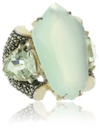 Judith Jack Mint Sterling Silver, Marcasite and Semi Precious Ring, Size 7 Judith Jack Mint Sterling Silver, Marcasite and Semi Precious Ring, Size 7
