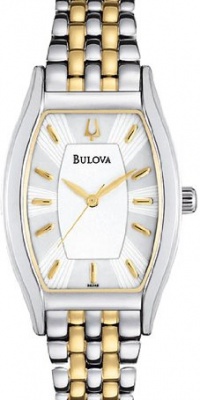 Bulova Women's 98L145 Classic Two-Tone Tonneau Watch Bulova Women's 98L145 Classic Two-Tone Tonneau Watch