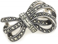 Judith Jack Bejeweled Brooches Marcasite Crystal Bow Brooch Judith Jack Bejeweled Brooches Marcasite Crystal Bow Brooch