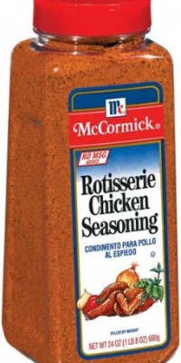McCormick Rotisserie Chicken Seasoning, 24-Ounce McCormick Rotisserie Chicken Seasoning, 24-Ounce