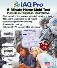 IAQ Pro 5-Minute Home Mold Test (Aspergillus, Penicillium, Stachybotrys) IAQ Pro 5-Minute Home Mold Test (Aspergillus, Penicillium, Stachybotrys)