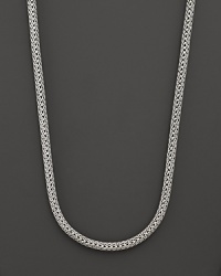 Sterling silver basic woven chain. Designed by John Hardy. Sterling silver basic woven chain. Designed by John Hardy.