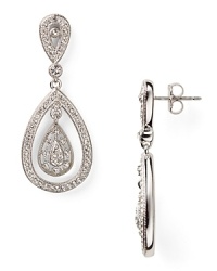 Double the glamour with Nadri's drop earrings. The sinuous sparklers are a must-have with party frocks this holiday season. Double the glamour with Nadri's drop earrings. The sinuous sparklers are a must-have with party frocks this holiday season.