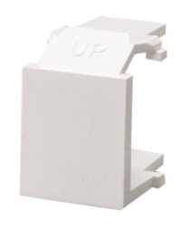 Leviton R04-41084-00W QuickPort Blank Insert, White, 6-Pack Leviton R04-41084-00W QuickPort Blank Insert, White, 6-Pack