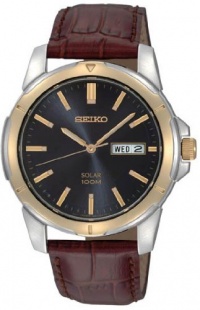 Seiko Men's SNE102 Functional Solar Watch Seiko Men's SNE102 Functional Solar Watch