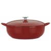 Mario Batali Cookware Classic Enamel Cast Iron Stew Pot - Chianti