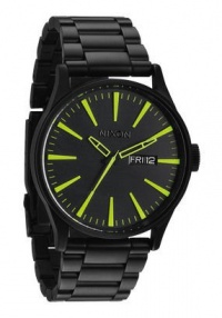 Nixon The Sentry SS - Men's ( Black/Lum ) Nixon The Sentry SS - Men's ( Black/Lum )