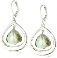 Kenneth Cole New York Urban Crystal Faceted Bead Orbital Drop Earrings Kenneth Cole New York Urban Crystal Faceted Bead Orbital Drop Earrings