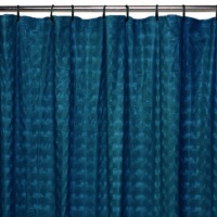 Maytex Orbit 13-Piece Shower Curtain Set, Navy Maytex Orbit 13-Piece Shower Curtain Set, Navy