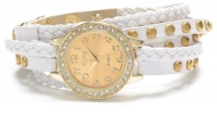 XOXO Women's XO5603 White Braided Wrap Watch XOXO Women's XO5603 White Braided Wrap Watch