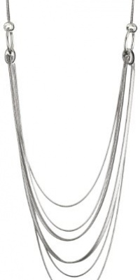 Nine West Spheres of Influence Silver-Tone Layered Necklace, 36 Nine West Spheres of Influence Silver-Tone Layered Necklace, 36