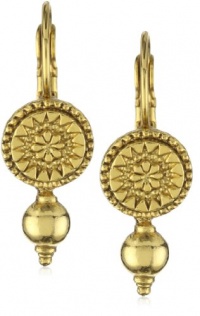 Antiquities Couture Gold-Tone Gallantry Drop Lever Back Earrings Antiquities Couture Gold-Tone Gallantry Drop Lever Back Earrings