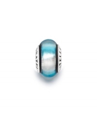 A sweet blue bead that beams with beauty, in Murano glass and sterling silver. Donatella is a playful collection of charm bracelets and necklaces that can be personalized to suit your style! Available exclusively at Macy's. A sweet blue bead that beams with beauty, in Murano glass and sterling silver. Donatella is a playful collection of charm bracelets and necklaces that can be personalized to suit your style! Available exclusively at Macy's.