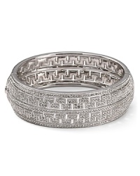 This beautifully styled Lora Paolo bangle strikes the perfect balance between glam and gorgeous, accented with crystals galore. This beautifully styled Lora Paolo bangle strikes the perfect balance between glam and gorgeous, accented with crystals galore.