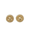 Turnlock studs make these MARC BY MARC JACOBS signature icons, very fashionable.