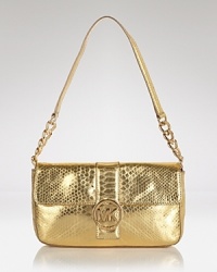 This MICHAEL Michael Kors shoulder bag pulls just about any look together. Its shape is classic, while its python effect leather takes this style to a whole new level of luxury. This MICHAEL Michael Kors shoulder bag pulls just about any look together. Its shape is classic, while its python effect leather takes this style to a whole new level of luxury.