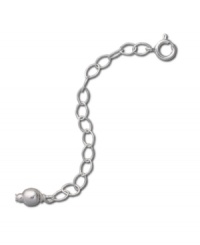 Is your favorite necklace a little too snug? Make it the perfect length with Giani Bernini's versatile necklace chain extender. Matches perfectly with all sterling silver necklaces. Simply add to any chain clasp. Approximate length: 2 inches. Is your favorite necklace a little too snug? Make it the perfect length with Giani Bernini's versatile necklace chain extender. Matches perfectly with all sterling silver necklaces. Simply add to any chain clasp. Approximate length: 2 inches.