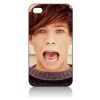 Louis Tomlinson One Direction Hard Case Skin for Iphone 4 4s Iphone4 At&t Sprint Verizon Retail Packing.