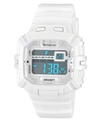 A futuristic take on the modern sport watch, by Armitron. A futuristic take on the modern sport watch, by Armitron.