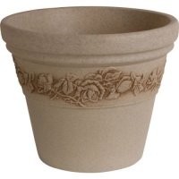 Dynamic Design RRV1606MW Rose Vine Premium 15-Inch Poly Planter, Mineral Brown Dynamic Design RRV1606MW Rose Vine Premium 15-Inch Poly Planter, Mineral Brown