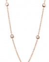 Effy Jewlery 14K Rose Gold 36 Diamond Necklace, 1.88 TCW
