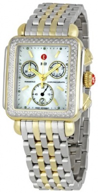 Michele Deco Diamond Two-Tone Ladies Watch (MWW06A000352) Michele Deco Diamond Two-Tone Ladies Watch (MWW06A000352)