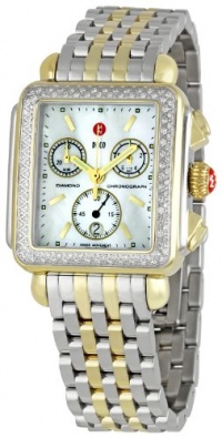 Michele Deco Diamond Two-Tone Ladies Watch (MWW06A000352)