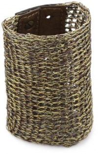 Streets Ahead 4 Bronze Metallic Mesh Cuff Bracelet Streets Ahead 4 Bronze Metallic Mesh Cuff Bracelet