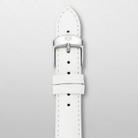 MICHELE 16mm White Patent Leather Strap MICHELE 16mm White Patent Leather Strap