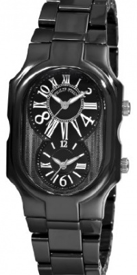 Philip Stein Women's 2CB-MB-CB Signature Black Calfskin Leather Strap Watch Philip Stein Women's 2CB-MB-CB Signature Black Calfskin Leather Strap Watch