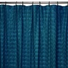 Maytex Orbit 13-Piece Shower Curtain Set, Navy